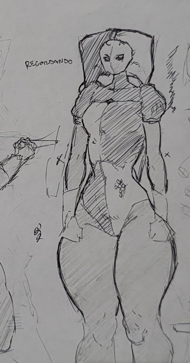 thanasteno_'s tweet photo. Sketches de ocs no sé si mostré ono https://t.co/3v4wyrNLlf
