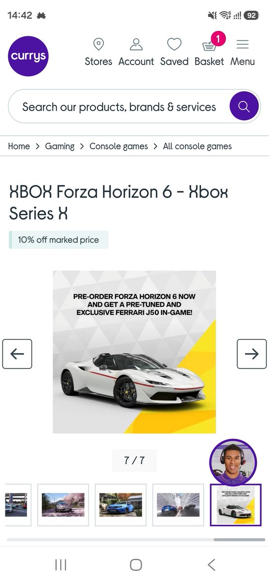 MarkstanYoutube's tweet photo. @Currys
I received my @ForzaHorizon 6 Pre orderd @xboxuk physical version today my pre order bonus is not here apparently I'm meant to receive a code to redeem it but I haven't. Please advise. https://t.co/rZTiqs2X9K
