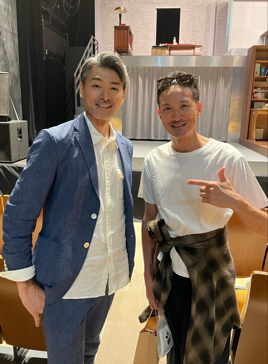 松岡昌宏さん主演舞台 「はがきの王様」@下北沢本多劇場 友人のか