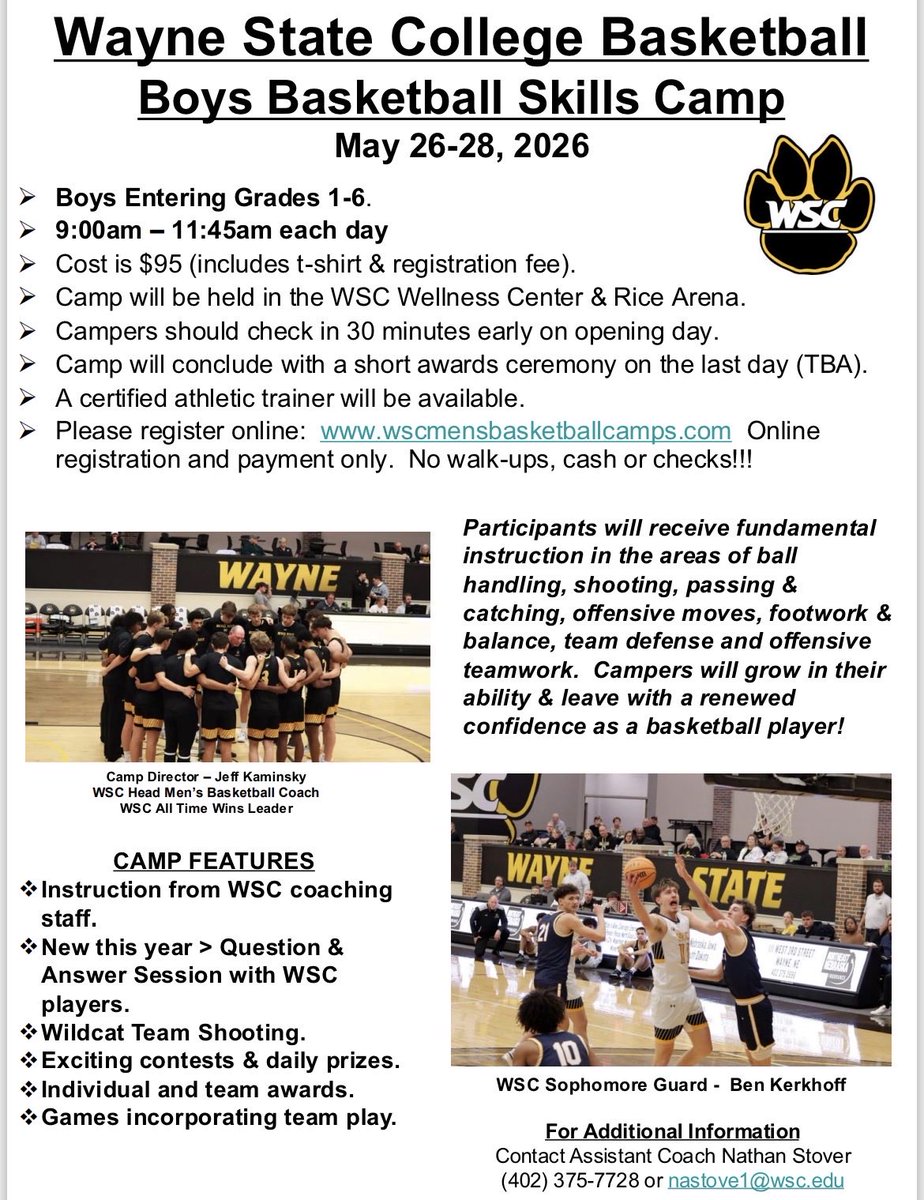Wayne State MBB tweet media