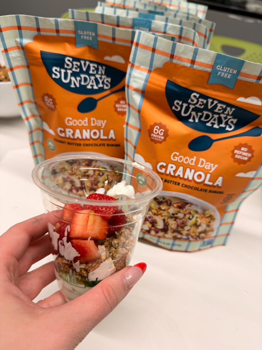 openarmsmn's tweet photo. A big heartfelt thank you to Seven Sundays for your generous granola donation! 🌟
We put it to great use during our Volunteer Appreciation Week, and we even had delicious leftovers to enjoy in the office this past week. Thank you for fueling our incredible volunteers and staff! https://t.co/SdZnClA6fE