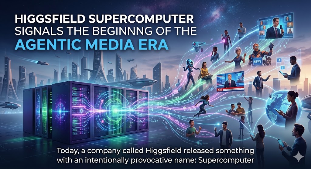 mentallyhyp's tweet photo. @Higgsfield Supercomputer Signals the Beginning of the Agentic Media Era https://t.co/hvaodXzjA1 https://t.co/yenlBgsC5v