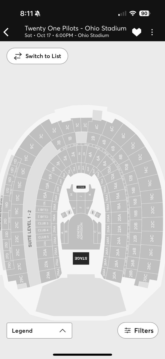 Its_Time_10's tweet photo. The way there’s like 2 tickets left in the ENTIRE stadium now……… https://t.co/UoLeeorFiW
