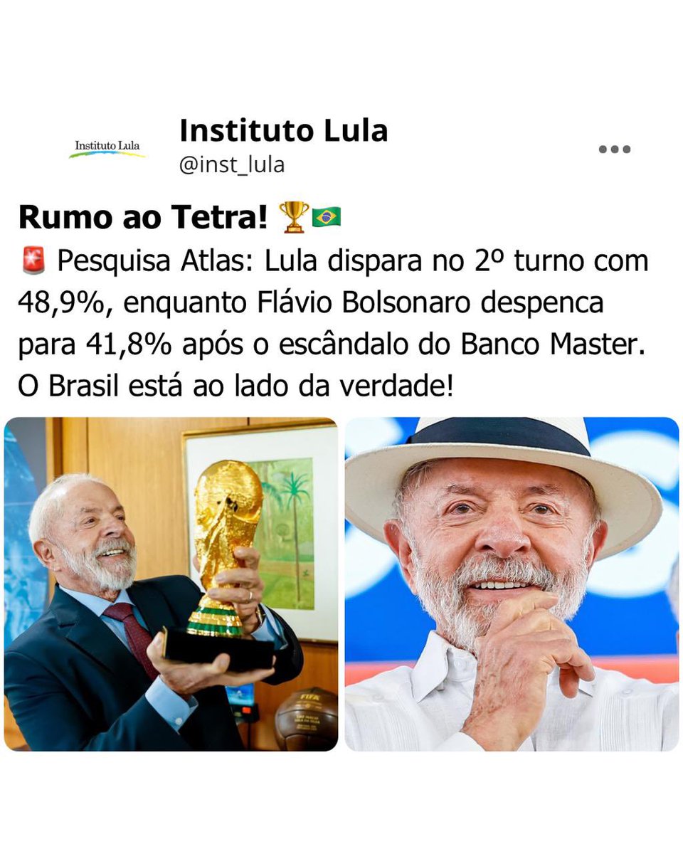 Instituto Lula tweet media
