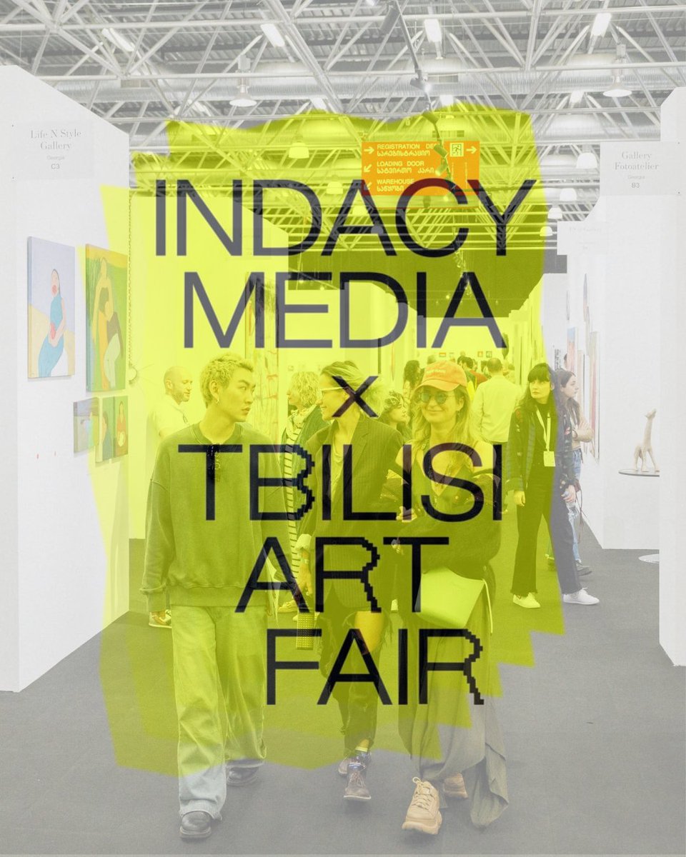 indacymedia's tweet photo. Tbilisi Art Fair 2026 - May 21–24, 2026
Read More https://t.co/Unr04fc1fL https://t.co/T5AmMltA5z