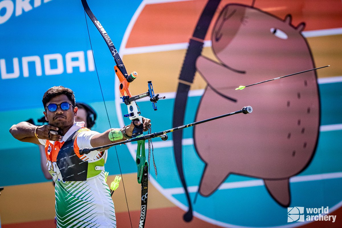 BombaySapperCol's tweet photo. Carrying forward the proud sporting legacy of the Bombay Sappers, Subedar Dhiraj Bommadevara has earned selection to represent India in the Archery World Cup Stage-3 at Antalya, Türkiye and Stage-4 at Madrid, Spain, besides qualifying for the Asian Games Aichi-Nagoya 2026. 🇮🇳

A remarkable achievement that reflects the excellence, dedication, and unwavering pursuit of perfection that define the spirit of the Bombay Sappers.

Wishing him the very best as he carries the hopes of the nation onto the international stage. 🇮🇳🏹

#BombaySappers #IndianArmy #IndianArchery #TeamIndia #RoadToAsianGames