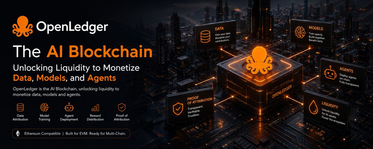 hencantor's tweet photo. Web3 needs real use cases.
AI needs fair incentives.
OpenLedger is connecting both worlds. 🚀
#OpenLedger $OPEN https://t.co/LzFJwYdY5a