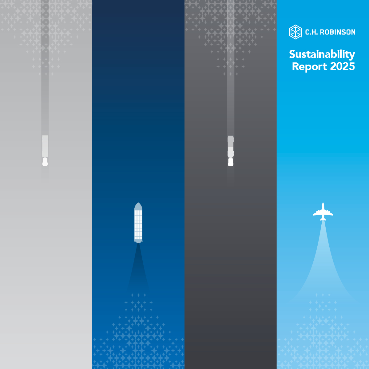 CHRobinson's tweet photo. Our 2025 Sustainability Report is here! 

From supporting customers and carriers to investing in our people, strengthening communities, and operating responsibly, this work reflects the discipline, innovation, and commitment of our global team. ➡️ https://t.co/WdBoqnc24u https://t.co/TzX8Q1NBXy