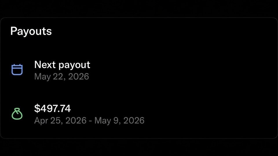 DeadDob's tweet photo. A crypto friend of mine started a Claude operated Twitter account 4 months ago. Last week he got his first $500 payout. He never posts about crypto. Here is what he did.

He set up Claude with a simple system. Automated content. Stories about how AI helps real people do real things. 
No token addresses. 
No "100x gems". 
No begging the algorithm.

Those posts pull thousands of views every week.Crypto Twitter barely gets pushed by the algorithm anymore. And honestly it makes sense.The audience only wants one thing. 

A money button. 
A token that moons. 
Nobody wants to learn. 
Nobody wants to build.

Meanwhile he started posting documentary style stories about people. Real emotions. Real situations. Millions of impressions. He escaped the bubble

Crypto is a cage. Most of us are birds sitting in it waiting for bull season to feel alive again.I
f you enjoy spending 80% of your life waiting for the right market conditions that is your choice.
I follow trends.
Right now the trend is not crypto.