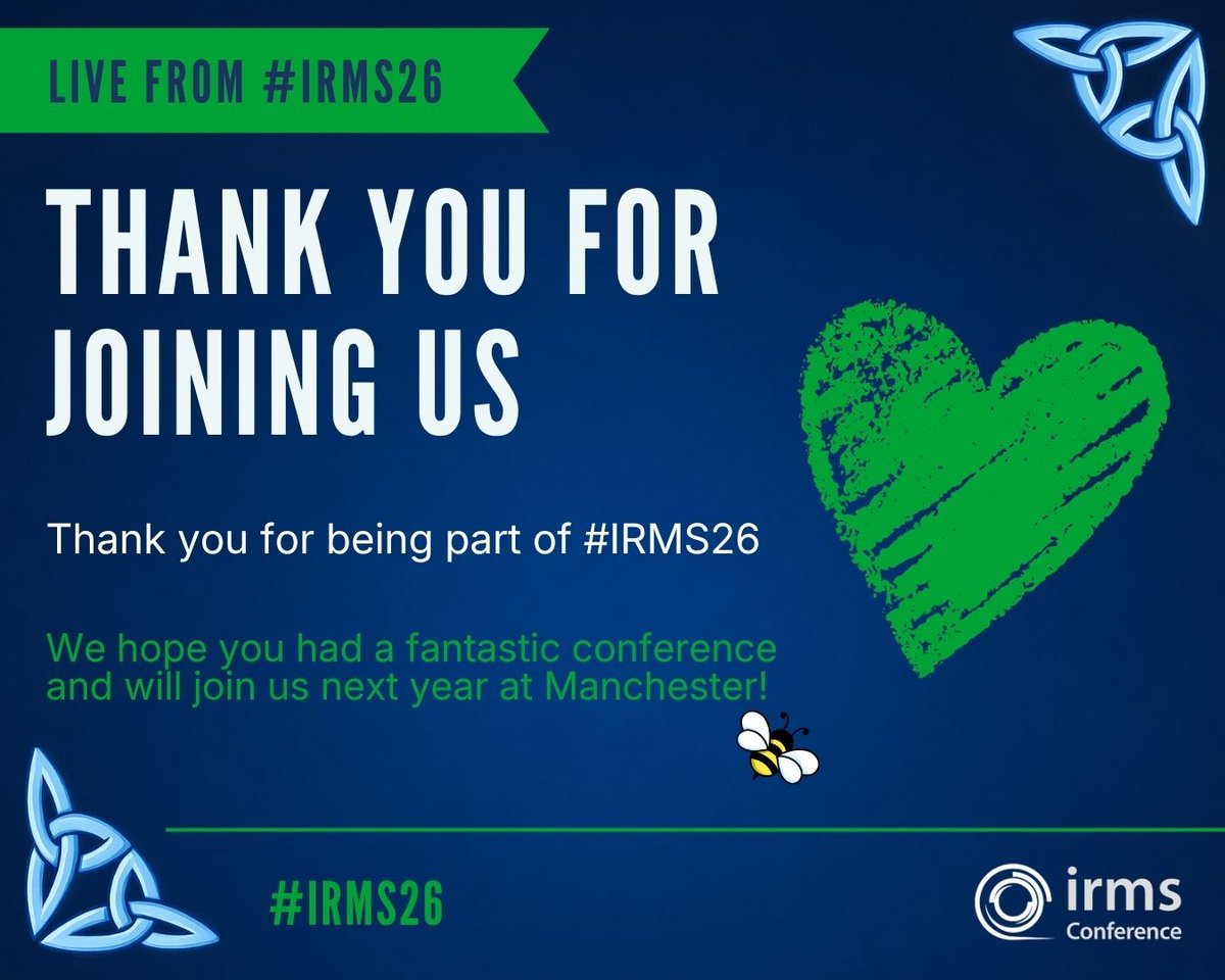 IRMS Conference tweet media