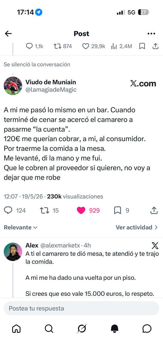 Viudo de Muniain tweet media