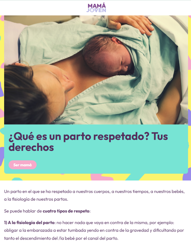 preinfant's tweet photo. Semana Mundial del #PartoRespetado
¿Qué es un #Parto respetado?
¿Conocemos nuestros derechos y los de nuestros hijos/as?
#derechosfundametales #derechosdelaInfancia
https://t.co/ng5QZoOlGE @abd_ong https://t.co/0A8pub0yUy