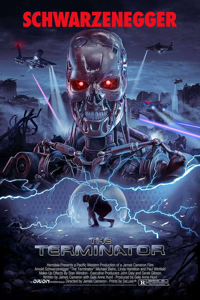 PosterPirate's tweet photo. AP drop from @pablo_olivera and @BottleneckNYC goes live at the top of the hour. The Terminator, Batman: The Animated Series, Beetlejuice, and Gundam prints will be available.
https://t.co/EKqZXChMKD
#PosterDrop #TheTerminator #Beetlejuice #BtAS #Gundam https://t.co/7QCrIk4ak1