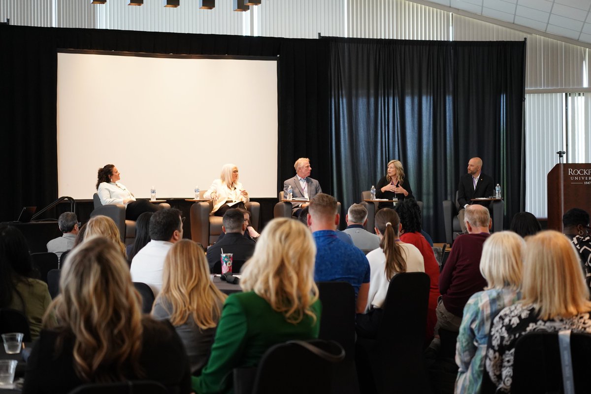 RUCPEL's tweet photo. 150+ attendees. One region. One conversation.

Last year's summit delivered. Year 4 will be even better.

2026 Business Summit: The Progress Paradigm. June 11.@RockfordUniv 

Register now.https://t.co/WCQW2QSTzM https://t.co/XDadIXEPgG