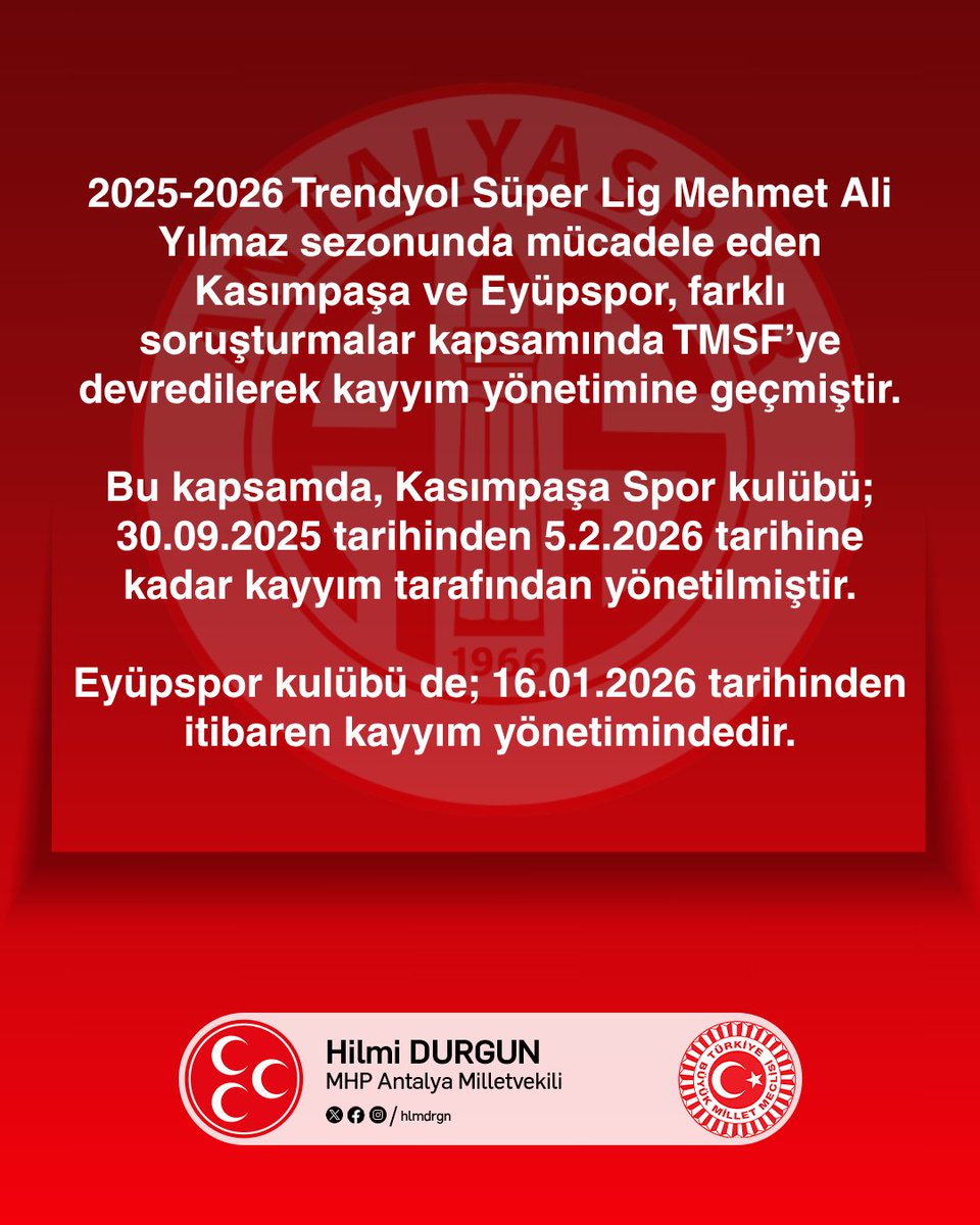 Hilmi DURGUN tweet media