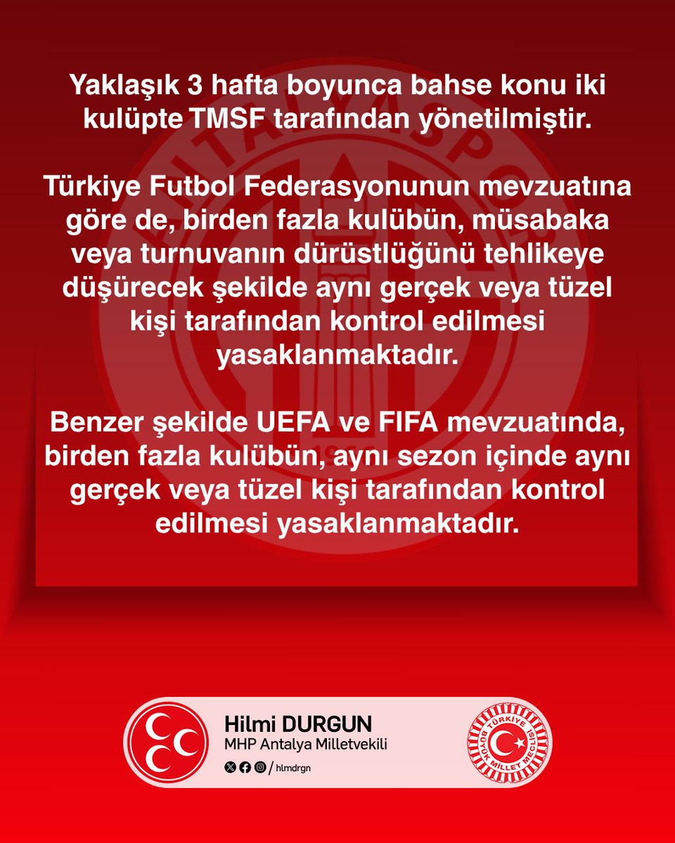 Hilmi DURGUN tweet media