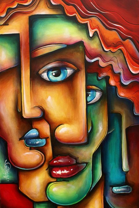 MLANGART's tweet photo. Art of the Day! "Mixed Emotions". Buy at: https://t.co/CoCJrWFHmN https://t.co/0BMuRHlqnv