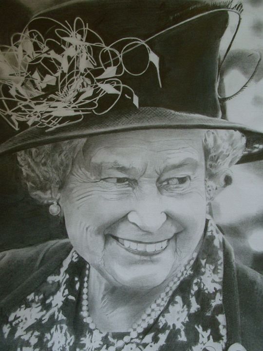 GeM_portrait100's tweet photo. Art of the Day! "Pencil Drawing of Queen Elizabeth". Buy at: https://t.co/MJQgC3kXe4 https://t.co/VG9sFNNkL0