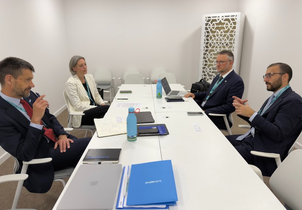 UNOPS tweet media