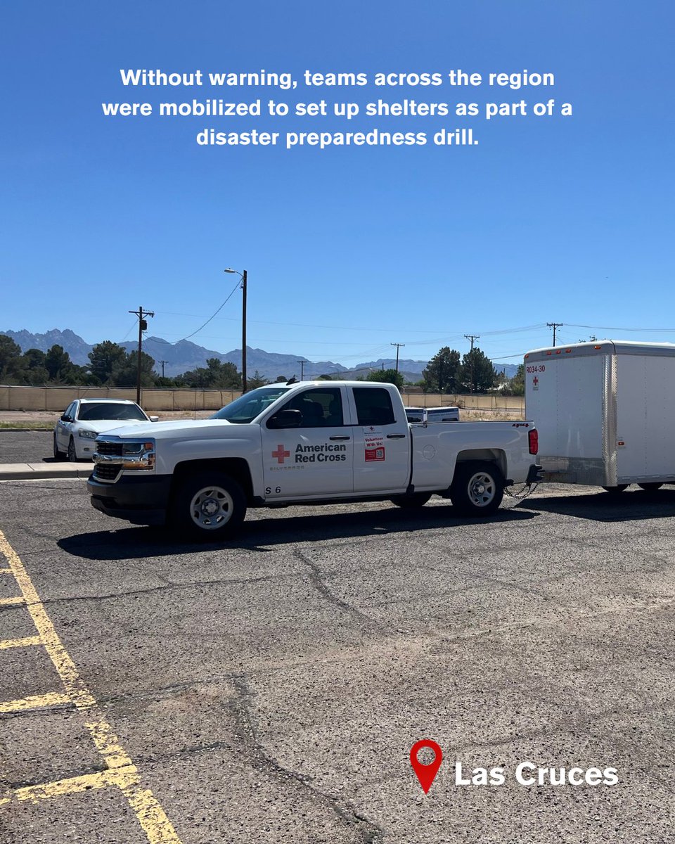 RedCrossNM's tweet photo. As disaster season approaches, the American Red Cross continues to prepare volunteers and strengthen response readiness across the region. Want to be part of the response? Join us and become a Red Cross volunteer today by visiting https://t.co/okDHprxG5m https://t.co/5mfPA2xiBd