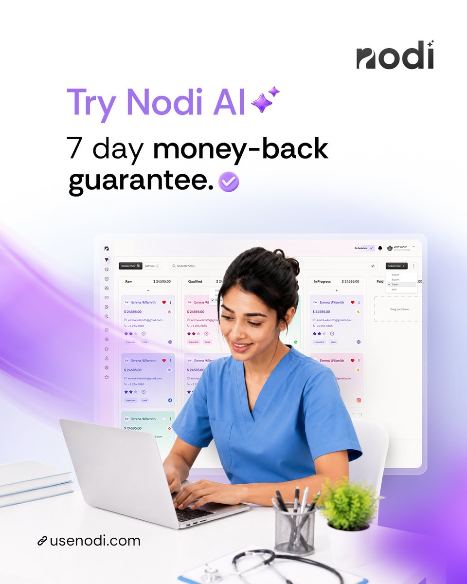 usenodiai's tweet photo. The easiest way to understand Nodi AI is to experience it. 
Try Nodi AI: https://t.co/FQDjVOb9AU

#nodi #NodiAI https://t.co/78GbuL7O0I