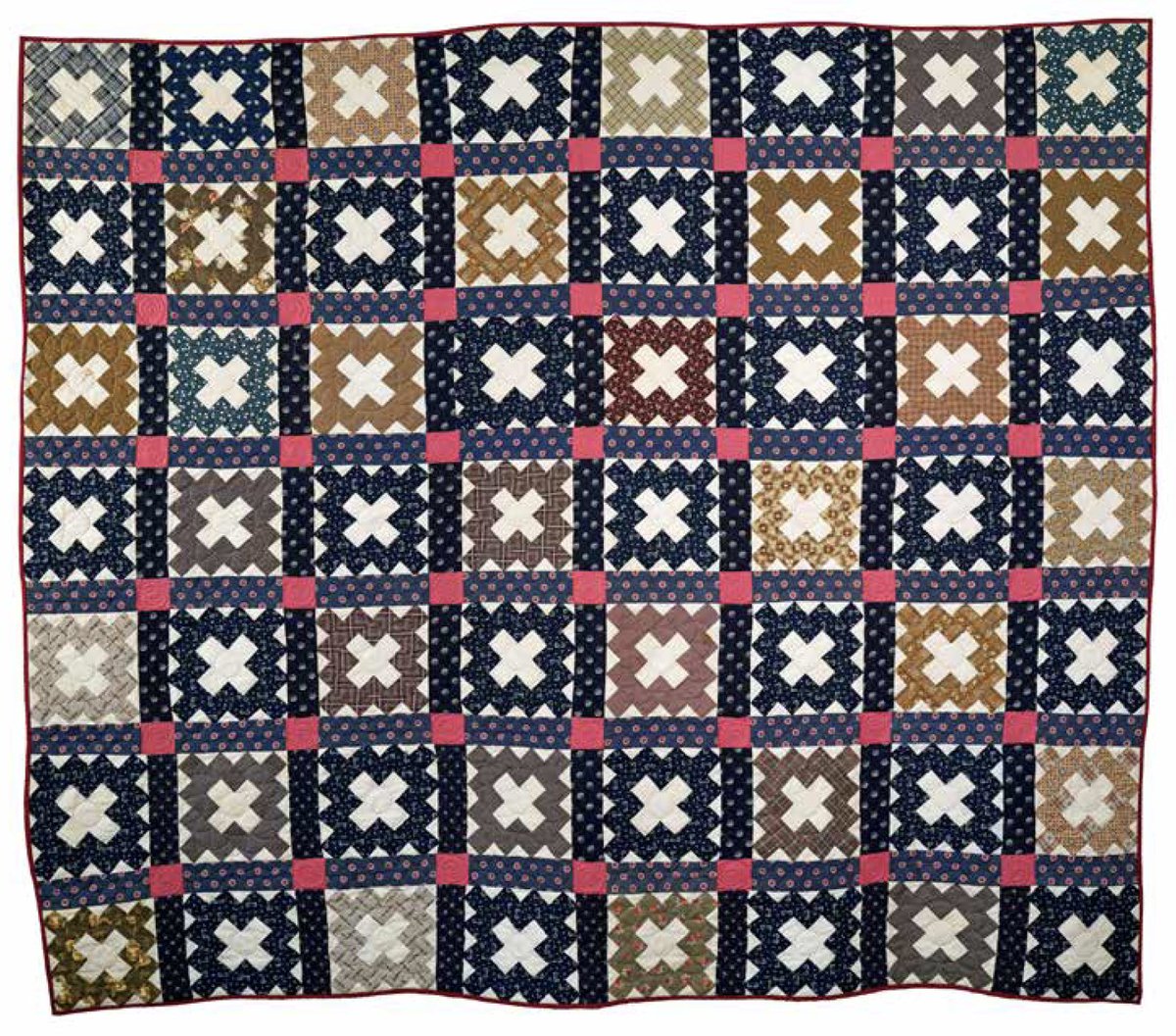 TxQuiltMuseum's tweet photo. This quilt is "Joost and the Chimney Sweep" (74" x 86") by Teresa Duryea Wong. See it in the current exhibit "Old Quilts Made New!" https://t.co/RPzRUTVxg4