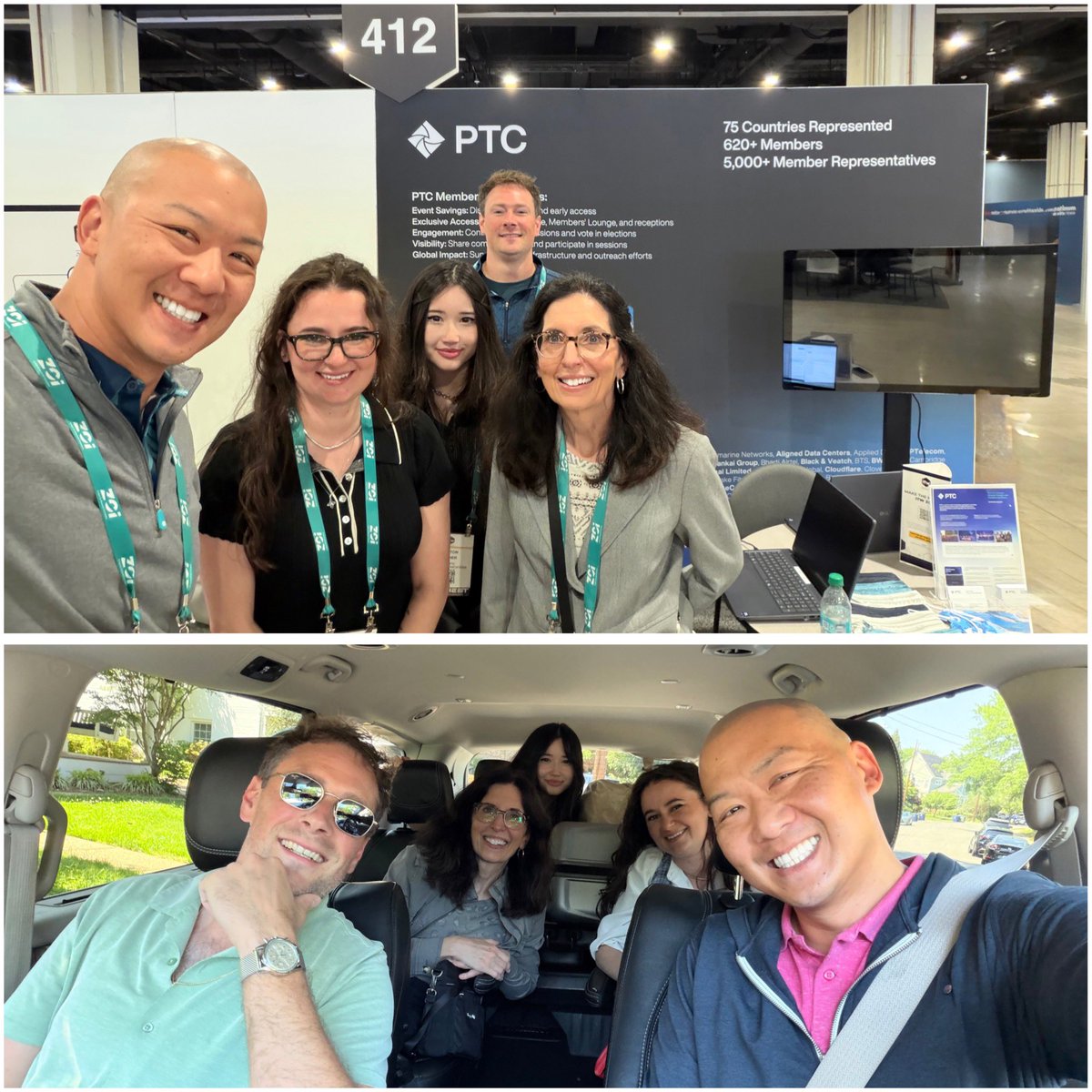_BrianMoon's tweet photo. From Hawai'i, Florida, Michigan, and Washington, D.C…@PTCouncil team has officially landed @NationalHarbor. 

Stop by and say hello/Aloha and learn about updates to #PTCDC #PTC27 &amp; new programs/initiatives at our booth 412. https://t.co/fPkri17HPf