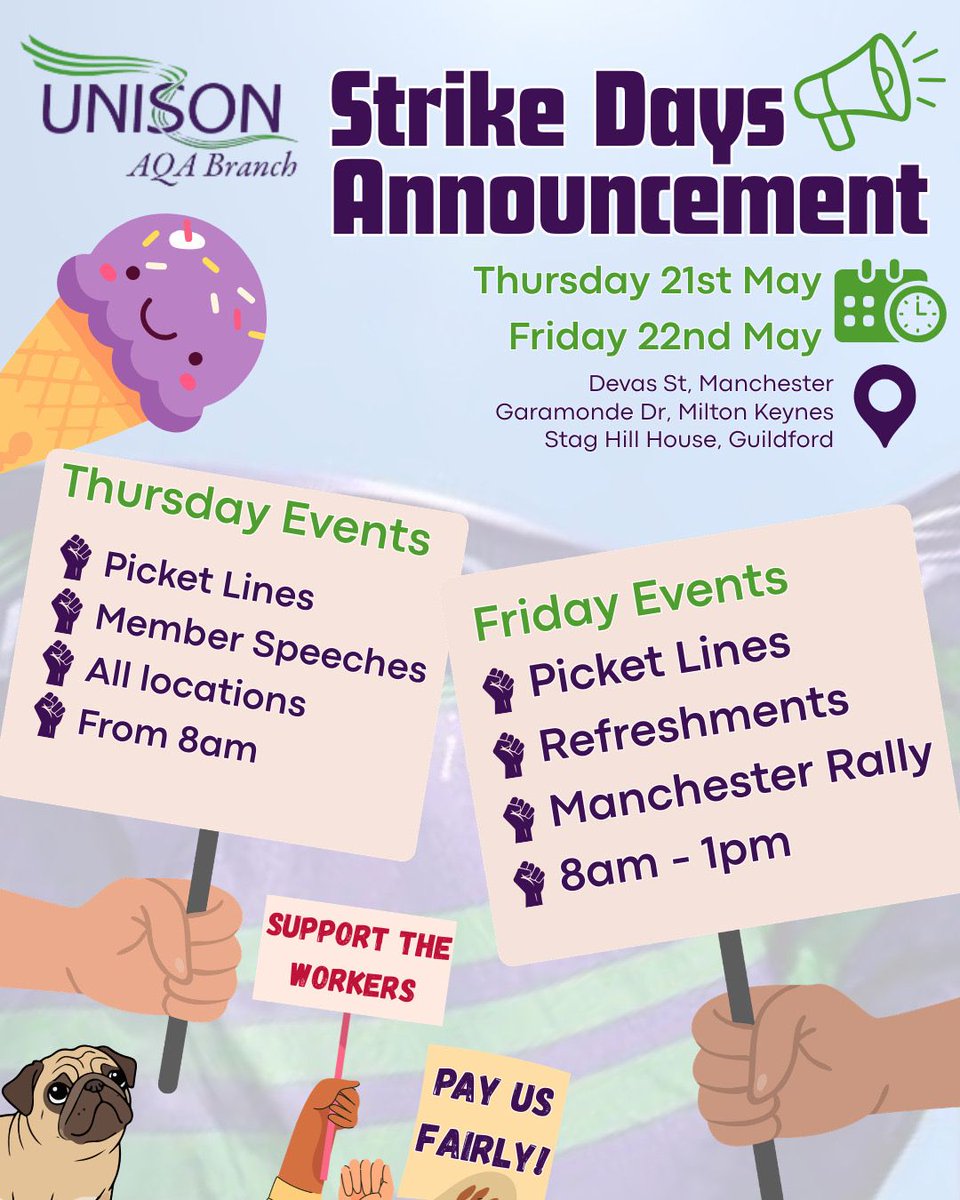 UNISON AQA tweet media