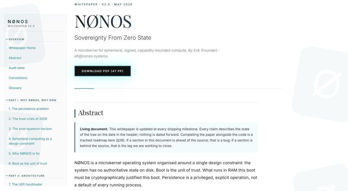NØNOS tweet media