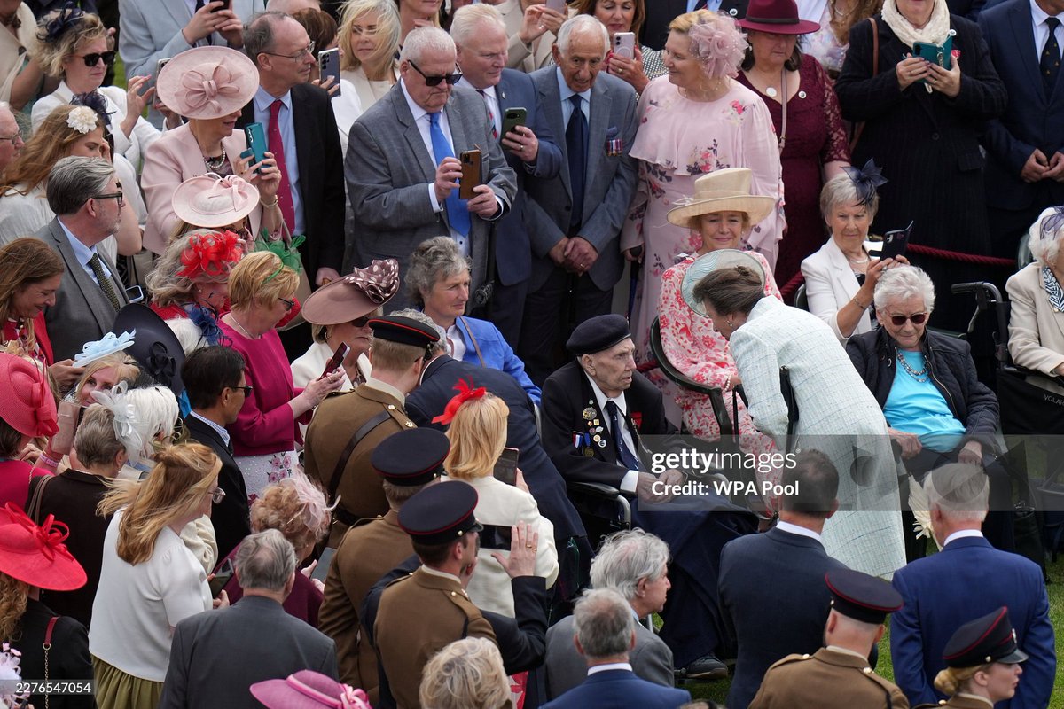 ChristinsQueens's tweet photo. Princess Anne during the Not Forgotten Association Annual Garden Party at Buckingham Palace this afternoon.

📸 Alastair Grant // WPA Pool // Getty Images https://t.co/yh5l4skXde
