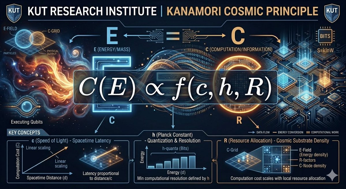 物理定数は、宇宙が実行する計算の基本的なコスト構造を規定します