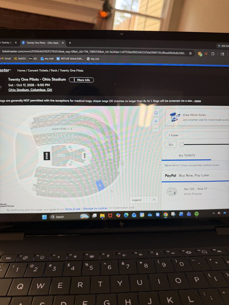 icylated's tweet photo. there is literally one single ticket left https://t.co/0hHXL7Weu7