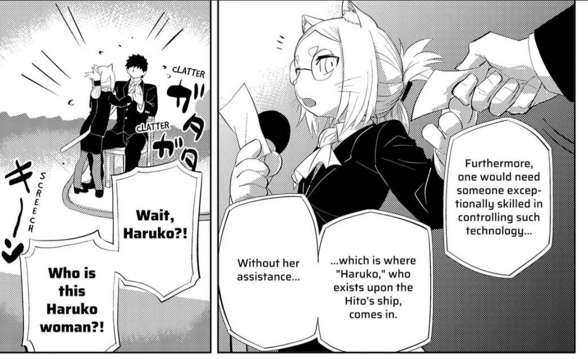 PhilEnstein's tweet photo. Even the name of a different woman makes her upset , she really is possessive of hitoshi , she even wrapped her tail around him. And the petting too.
#hitoner https://t.co/FJiAQx89du