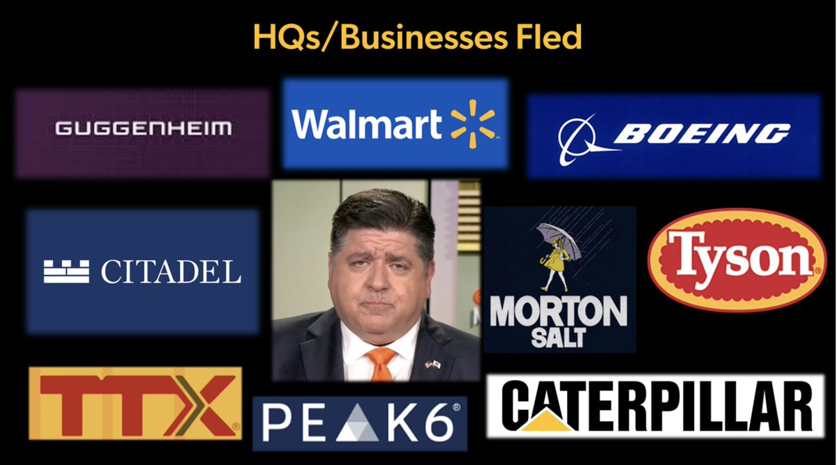 TedForIllinois's tweet photo. Check out @GovPritzker’s latest blame game. This time he’s trying to pawn off the potential loss of the Bears on Mayor Brandon Johnson. 

It’s a way for Pritzker to both distance himself from Johnson’s unpopularity and create a scapegoat if the Bears do leave.

But the blame falls squarely on Pritzker. His own failures have already chased out of Illinois a bunch of blue chip HQs and operations. Like:

Boeing
Citadel
Morton Salt
Tyson
Guggenheim
Caterpillar
TTX
Peak6 Investments

Pritzker’s been in office for seven years. He owns the mess Illinois is in: Punitive taxes. Violent crime. Overwhelming pension debts. Illegal immigration. Outmigration of Illinoisans. A lack of job creation. Energy bill spikes. And more.

If the Bears leave, it’s all on him.

#twill @ILGOP #Illinois @ilpoliski @ChicagoBears