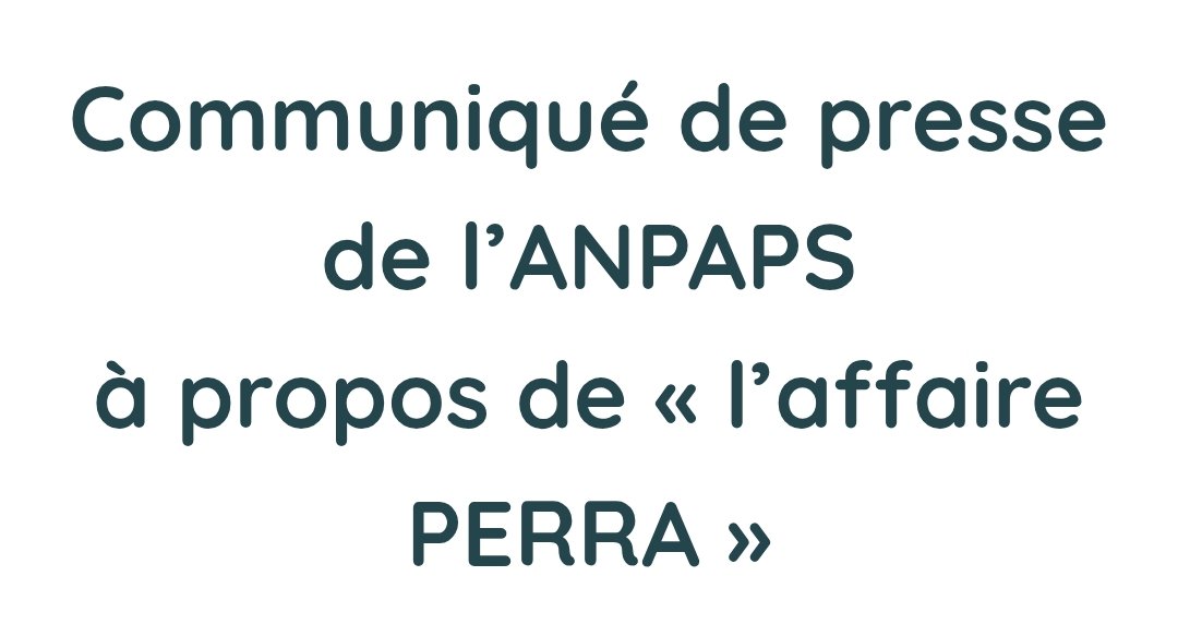 Anpaps_officiel's tweet photo. CP de l’ANPAPS suite à «l’affaire» Perra ⤵️

https://t.co/50TDIjimxL

@LePoint
@FranceTV
@Mediapart
@publicsenat
@dnatweets
@lemondefr
@Charlie_Hebdo_
@conseildeonto
@LEXPRESS
@radiofrance
@arretsurimages
@mdiplo
#SteinerWaldorf
@Miviludes_Gouv
@unadfi https://t.co/gcr4EhMnJ9