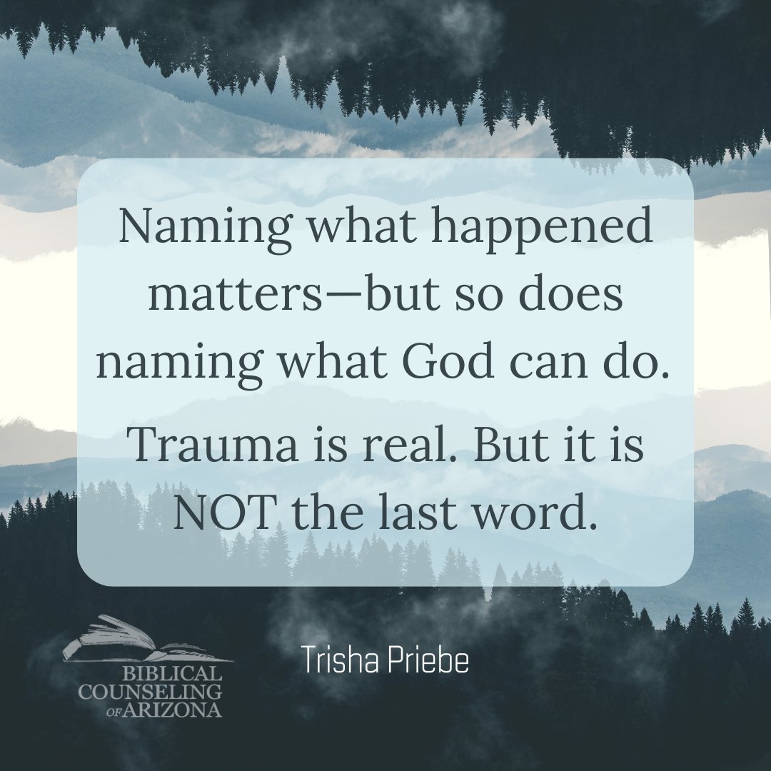 BCofAZ's tweet photo. We have become experts at naming what broke and novices at believing God can rebuild. —Trisha Priebe https://t.co/81E5VAfKg5