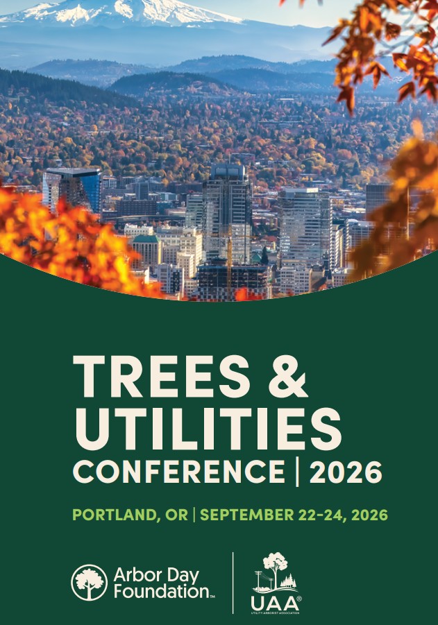 ArboristUtility's tweet photo. Have you seen the 2026 Trees &amp; Utilities agenda? From UVM innovations and urban forestry insights to workshops and keynotes, this event is built for connection. Read it and get inspired. https://t.co/UT37KLZFOI #TreesAndUtilities #UVM #UAAevents @arborday https://t.co/rQXKzkwesl