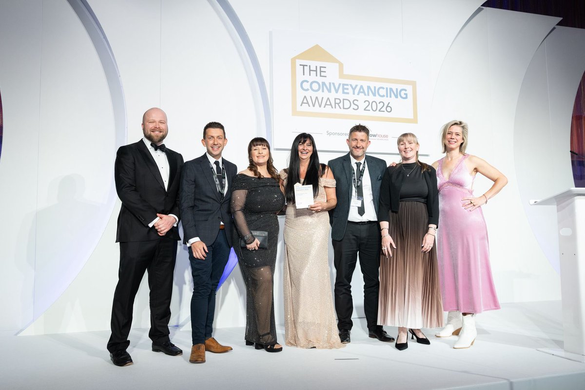 stuartforsdike's tweet photo. What an amazing night, the very first The Conveyaning Awards 2026 was. To win conveyancing team of the year is a fantastic achievement and dedicated to all the hard work of our staff 

Cherry on top was fellow director Miles Forsdike being highly commended conveyancer of the year 

@PCSLEGAL 

#conveyancing #awards #tca2026
