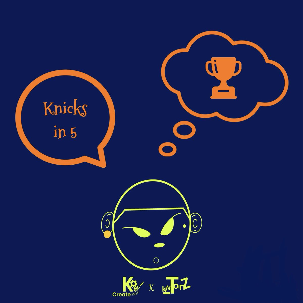 Toonziverse's tweet photo. Knicks In 5 #Toonziverse https://t.co/aPFZ2MNANI
