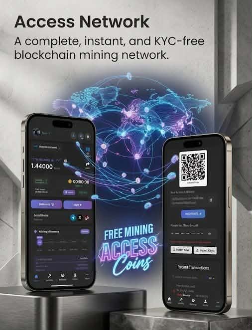 0xnyxpetir's tweet photo. Your phone is already on.
Why not let it work for you? 📱
ACCESS Network turns your daily screen time into real blockchain coins.
📲 Join me on Access Network and start processing digital assets! https://t.co/pVJmMEi0bb 

#access #accessnetwork #airdrop #crypto #minning https://t.co/C79VJps8KO