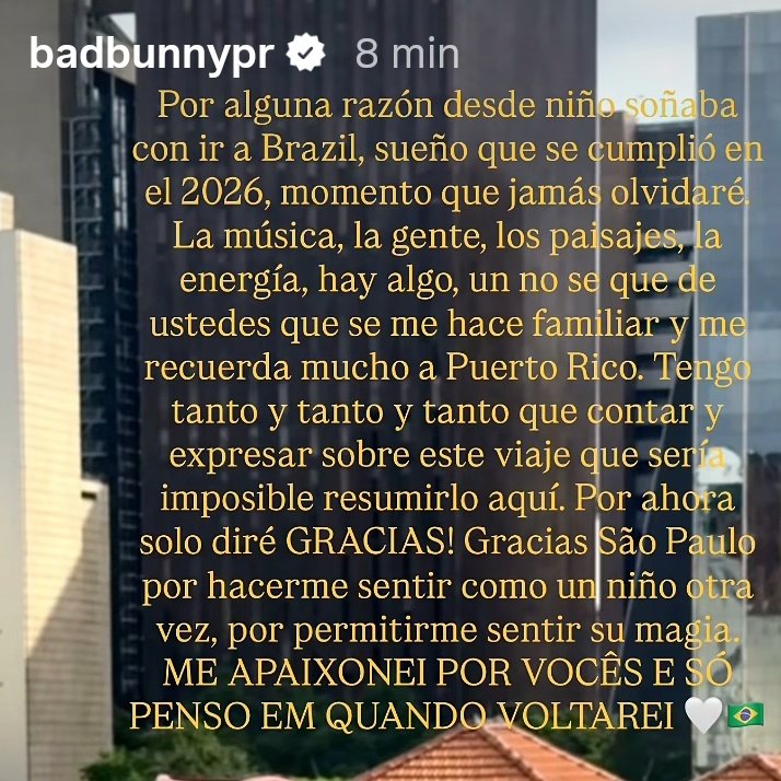 BAD BUNNY DAILY UPDATES tweet media