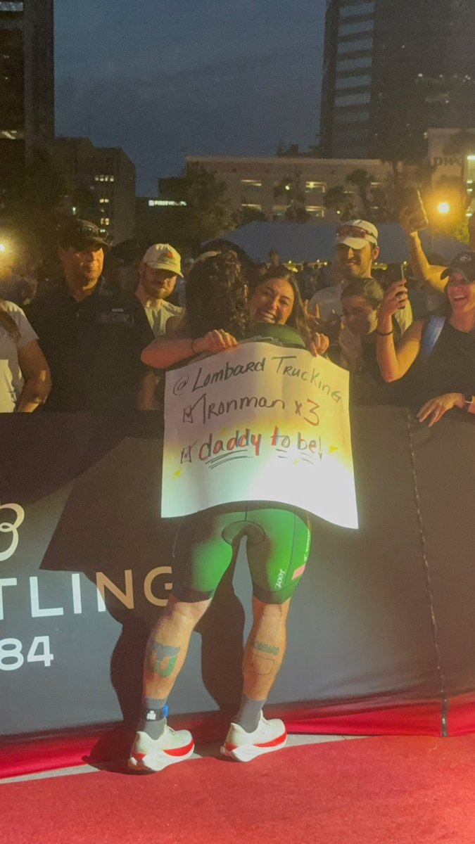 LombardTrucking's tweet photo. You’ll notice in the video I’m holding a sign. Here’s what the sign said. This wasn’t planned, and yes this is the moment I found out! https://t.co/2Vx8bG67ze