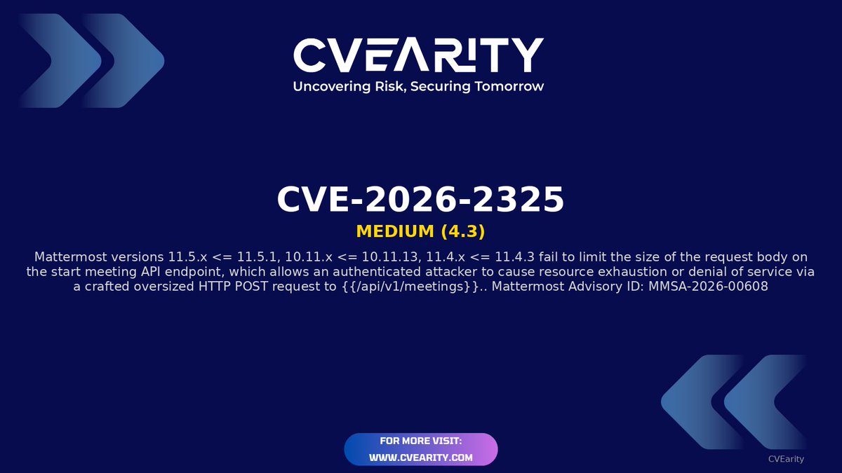 CVEarity tweet media