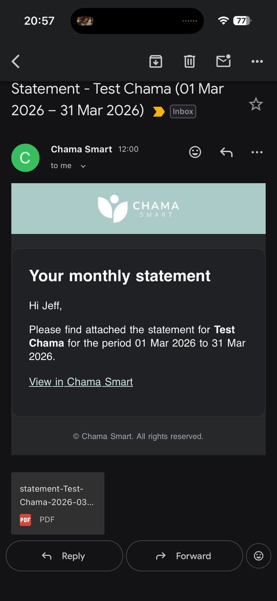 ItsJeffreyJeff's tweet photo. Are you struggling with complex record keeping systems in your small chama? Well,developers wa @chamasmart_ wameamua kuwarahisishia kazi! Register your chama on https://t.co/o0u6Y0SYio,invite your members via a link or add them manually then start enjoying seamless record keeping. One thing about it is that members get monthly statement and  reminders if they haven't remitted their contributions. It also ensures that there's transparency on how money flows in and out