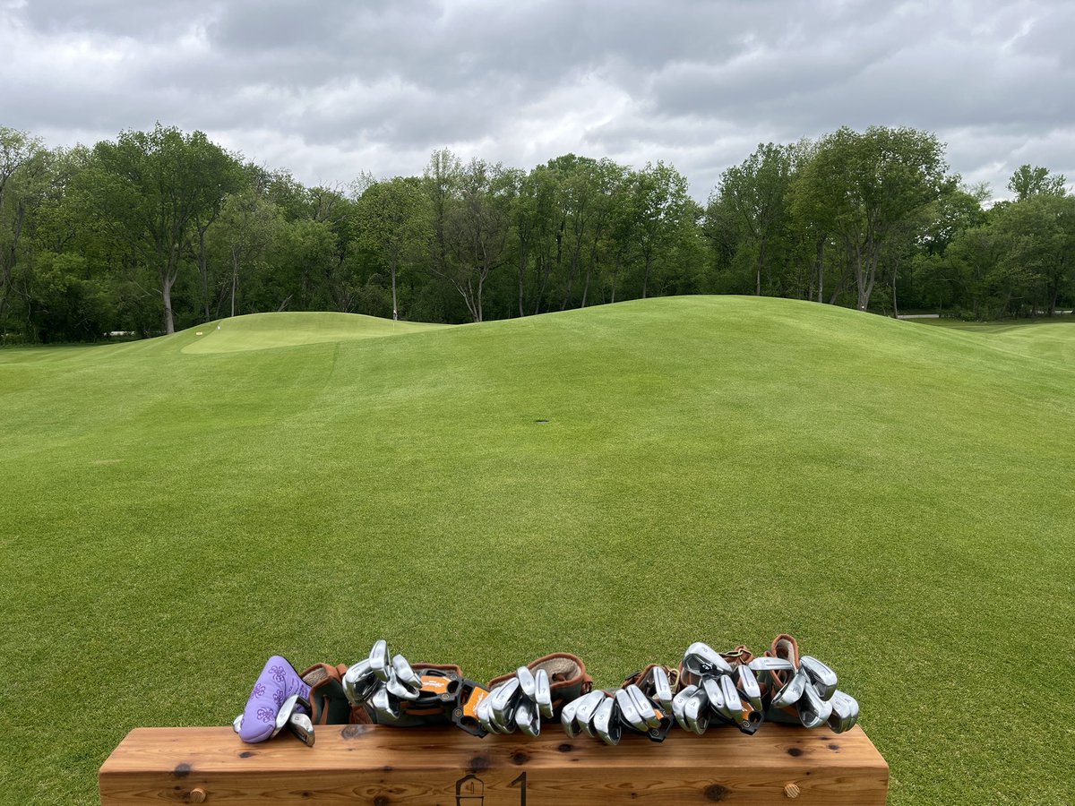 lanceallan's tweet photo. The Wee Nip course at Grand Geneva is open for play https://t.co/8V1TQxrR1r