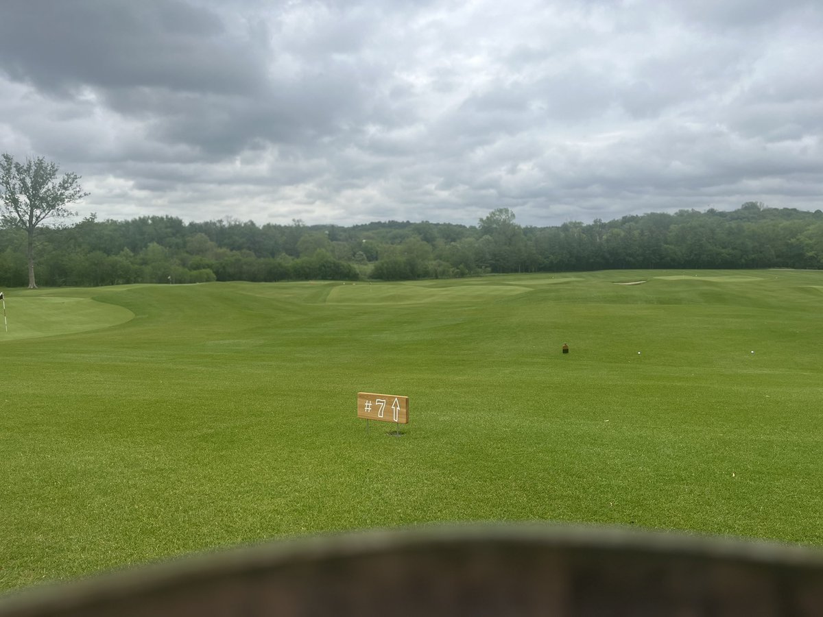 lanceallan's tweet photo. The Wee Nip course at Grand Geneva is open for play https://t.co/8V1TQxrR1r