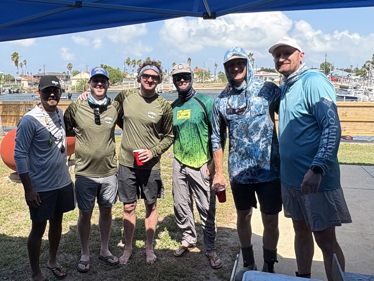 FWoodG's tweet photo. FHS was excited to announce our JP Griffon Scholarship Winners! 250 anglers attended one of the largest in-shore tournaments in the state, held in Port Mansfield. Funds raised will allow 9 students to receive $2000 each to support them in college next year! #EveryKidEveryDay https://t.co/esgcS4tQ26