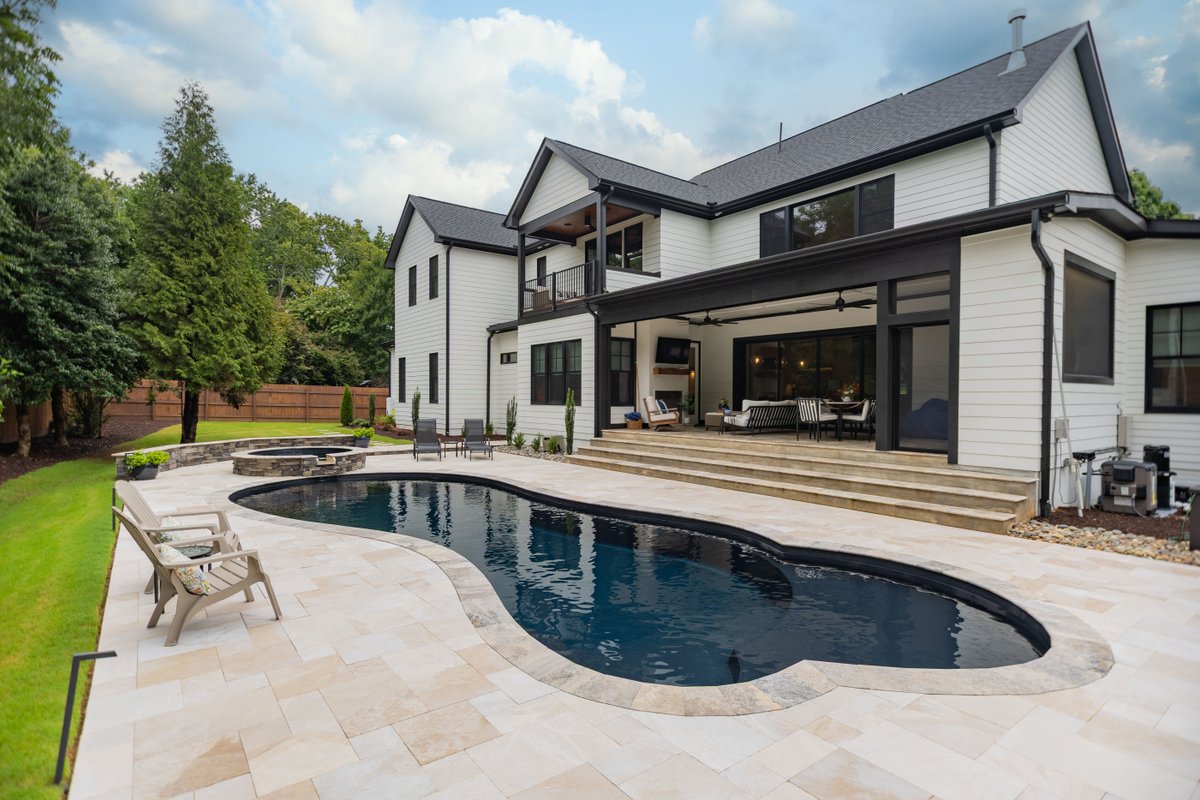 LeisurePoolsUSA's tweet photo. Leisure Pools are designed to complement the way you live outside.

From the pool shape to the surrounding patio, seating areas, and outdoor living space, every detail works together to create a backyard that feels functional, refined, and easy to enjoy. https://t.co/IGymXe1fTu