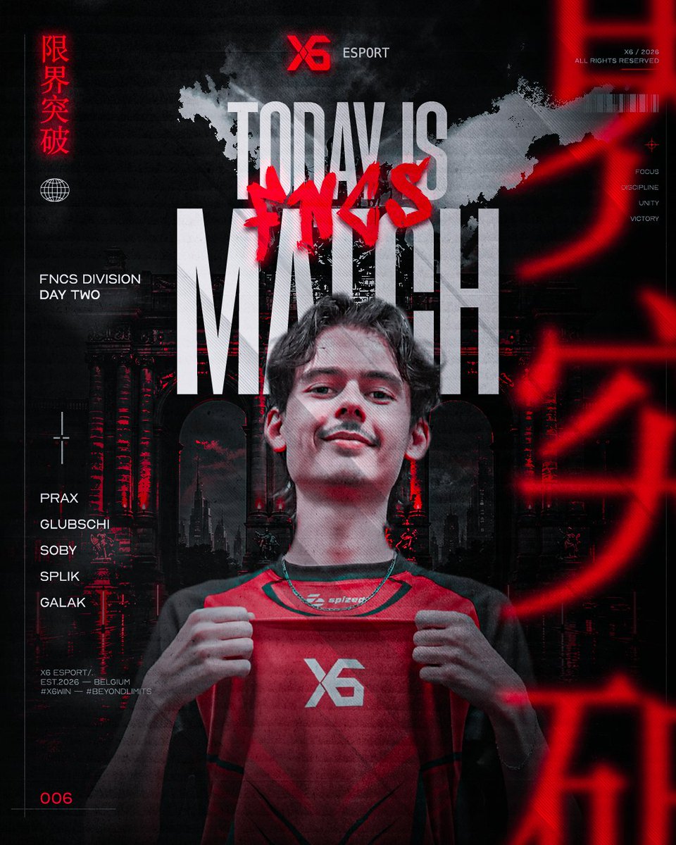 X6 E-SPORT tweet media