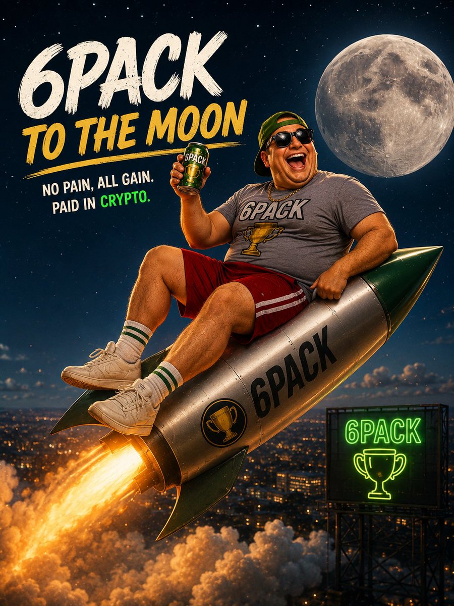6PACKfun's tweet photo. Evening ct!
#memecoin
#pumpfun 
#solana
$6pack all the way!
Let’s make some fun guys! https://t.co/sXh4n0BydM